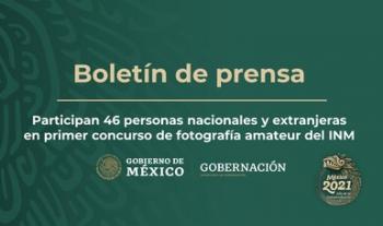 Participan 46 personas nacionales y extranjeras en primer concurso de fotografía amateur del INM