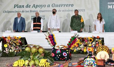 En Chilpancingo, Ejecutivo federal encabeza presentación de plan de apoyo a Guerrero
