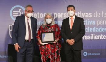 Recibe programa Héroes Paisanos del INM reconocimiento por transparencia proactiva