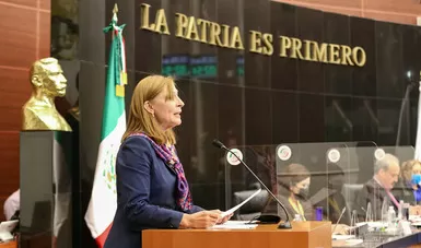 Mensaje inicial de la secretaria de Econom&iacute;a, Tatiana Clouthier, en Comparecencia ante la Comisi&oacute;n de Econom&iacute;a del Senado de la Rep&uacute;blica