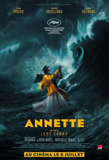 El Film de la Semana Annette, excéntrico y tétrico musical