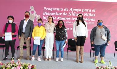 Apoya Secretaría de Bienestar a 50 mil hijos e hijas de madres trabajadoras en Ciudad de México