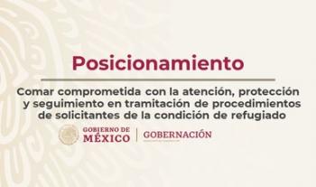 Comar comprometida con la atención, protección y seguimiento en tramitación de procedimientos de solicitantes de la condición de refugiado