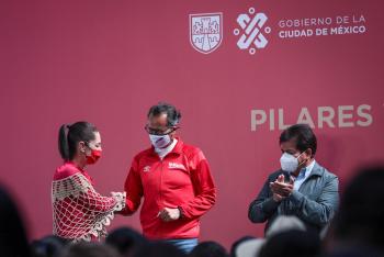 Inaugura Jefa de Gobierno PILARES Villa de Aragón