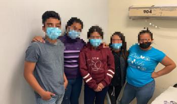 Apoya INM en rescate y reunificación de seis menores de edad originarios de Honduras que intentaban cruzar el Río Bravo