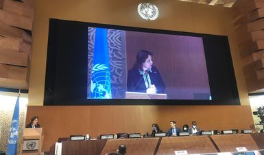 Inicia participación de México en el segmento de alto nivel del Consejo de Derechos Humanos de Naciones Unidas