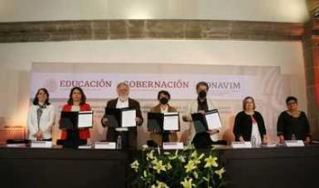 Firman instituciones públicas convenio de colaboración para prevenir y erradicar la violencia contra las mujeres en Educación Superior