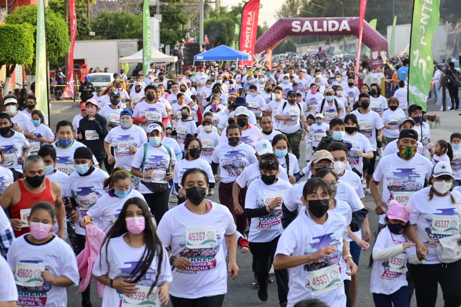 Más de 2 mil participantes en la Carrera Comunitaria del “Día Mundial contra la Obesidad” Ponte Pila en la alcaldía Venustiano Carranza