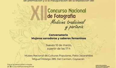 Se reconoce a fotógrafas en el XII Concurso Nacional de Fotografía, dedicado a la medicina tradicional y la partería