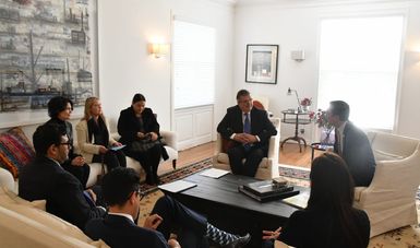 Tras visita de trabajo, secretario de Relaciones Exteriores reafirma vínculo especial entre México y Los Ángeles