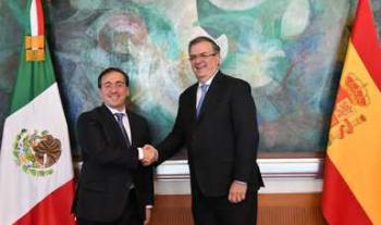 Visita del ministro José Manuel Albares Bueno a México