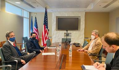 Avanza relación bilateral con EE. UU. tras visita a Washington D.C. del jefe de Unidad para América del Norte