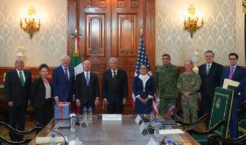 Presidente de la República recibe a secretario de Seguridad Nacional de Estados Unidos