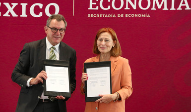 Palabras de la secretaria de Economía, Tatiana Clouthier Carrillo, en ceremonia virtual de Firma de la Declaración Conjunta entre...