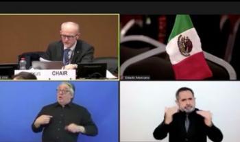 Presenta Gobernación en la ONU acciones en favor de niñez y adolescencia con discapacidad en México