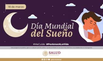 Trastornos del sueño aumentan riesgo de enfermedades: Secretaría de Salud