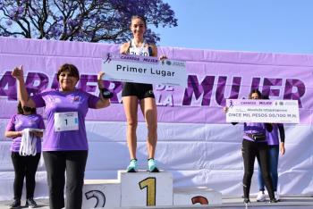 Con carrera deportiva, Iztapalapa conmemora el día internacional de la mujer libre y segura