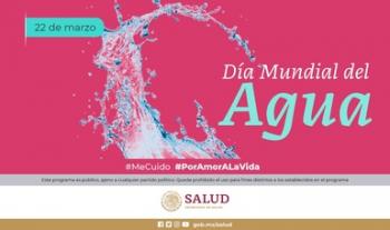 El agua, esencial para la vida y el cuidado de la salud