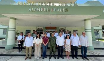 Se realiza encuentro sobre temas fronterizos con embajadores de México en Belice, El Salvador, Honduras y Guatemala