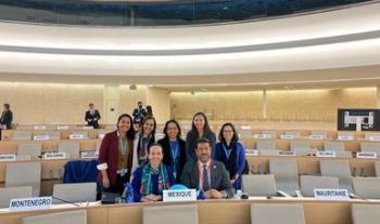 Concluye con éxito la participación de México en el 49 periodo de sesiones del Consejo de Derechos Humanos