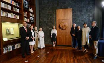 Reposan en San Ildefonso las cenizas de Octavio Paz y de Marie-José Tramini
