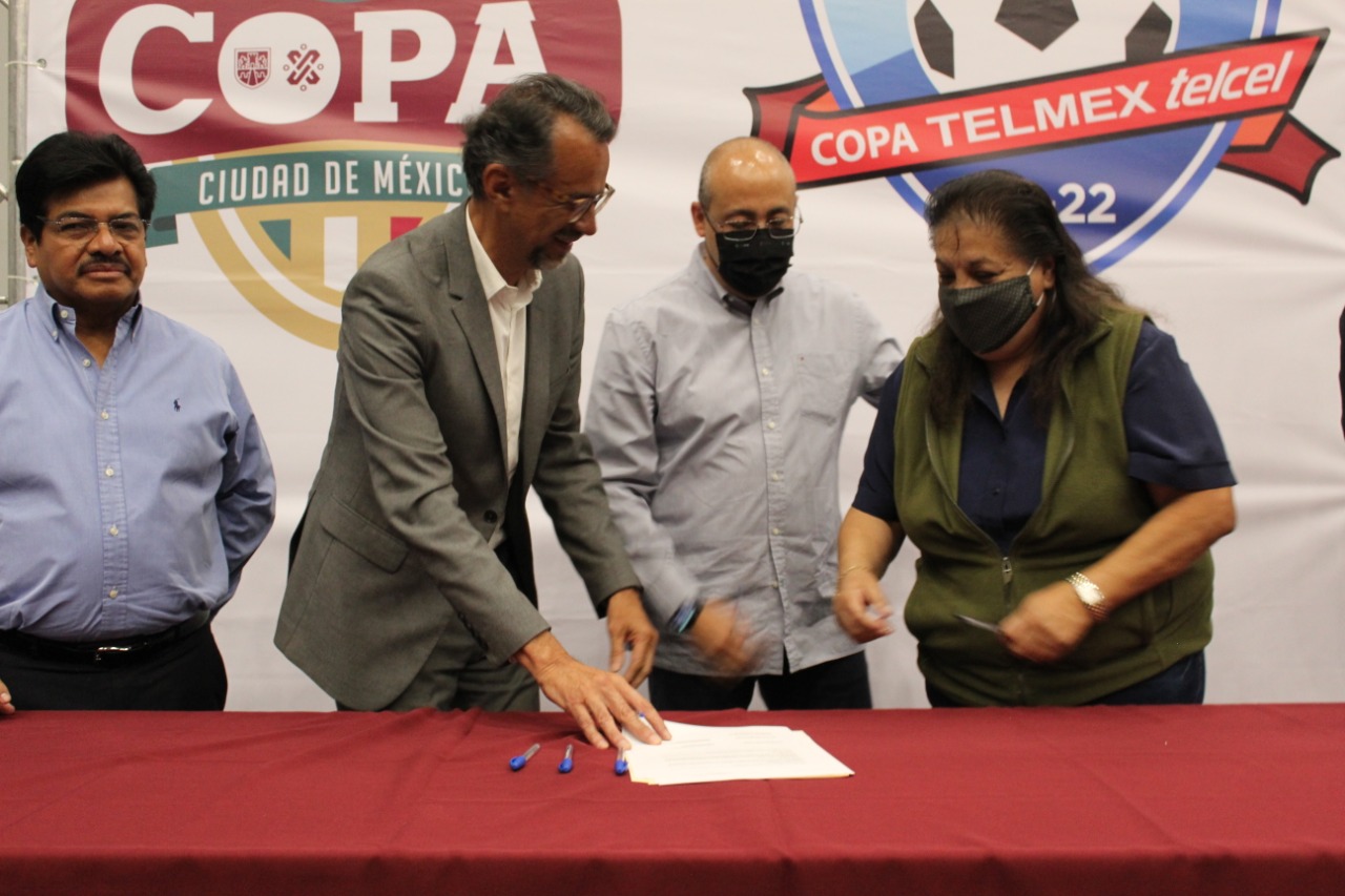 Se firma Convenio con la Copa Telmex-Telcel y nace la Copa de Futbol de la Ciudad de México
