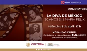 El INEHRM recordará la vida, filmografía y contexto histórico de María Félix, a 20 años de su muerte