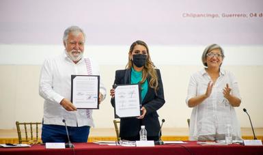 Firma Conapo convenio de colaboración con gobierno de Guerrero y reinstala Grupo Estatal para la Prevención del Embarazo en Adolescentes