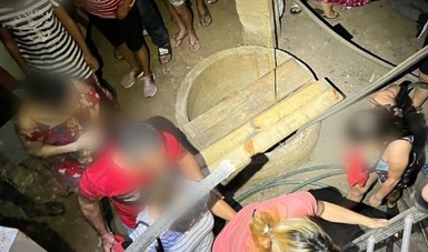 Ubica INM a 70 personas extranjeras escondidas en pozo de agua y cuarto de máquinas de un hotel