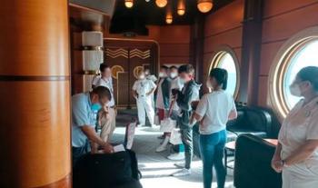 Auxilia INM a cinco personas migrantes rescatadas en altamar por un crucero internacional