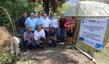 Autoridades presentan avances en campo del Programa Mesoamérica Sin Hambre Amexcid-FAO