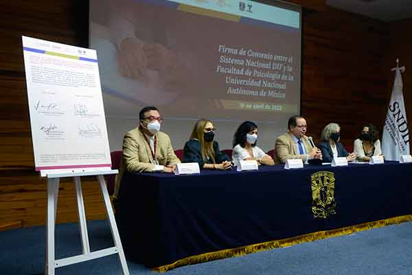 Suman esfuerzos la UNAM y el SNDIF en beneficio de la salud mental de los mexicanos