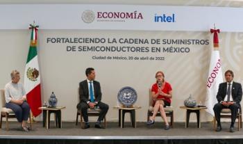La Secretaría de Economía e Intel apuestan por el fortalecimiento de la cadena de suministro de semiconductores en México
