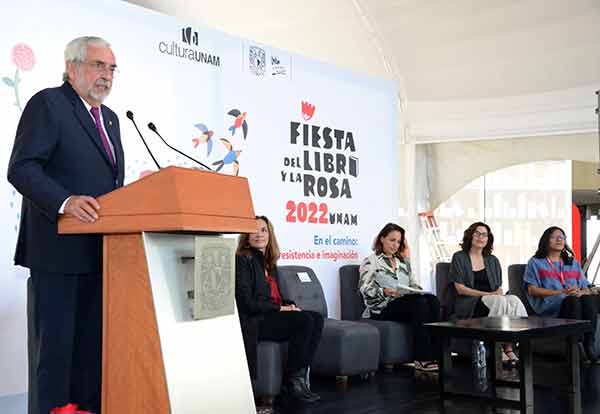 Inicia la Fiesta del Libro y la Rosa de la UNAM, otra vez en formato presencial