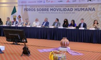 Secretaría de Gobernación lleva a cabo ‘Foro Bajío’ en Morelia, Michoacán
