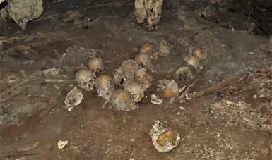 Teorizan que existió un tzompantli en la Cueva de Comalapa, en Chiapas