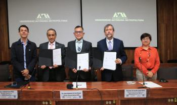 La UAM, Canal 22 y Radio Educación firman alianza en favor de los medios públicos, las audiencias y la comunidad universitaria