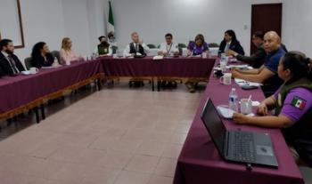 Se reúne INM Chihuahua con autoridades estadounidenses para dar seguimiento a protocolos de repatriación con trato justo