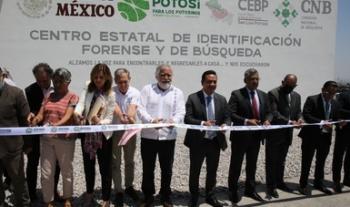 Se inaugura Centro Estatal de Identificación Forense y de Búsqueda en San Luis Potosí