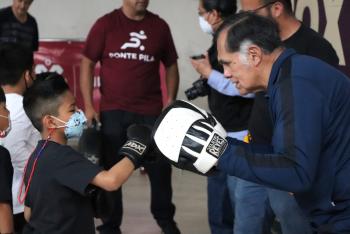 Abren los Entrenamientos rumbo a la Clase Masiva de Box con José "Pipino" Cuevas