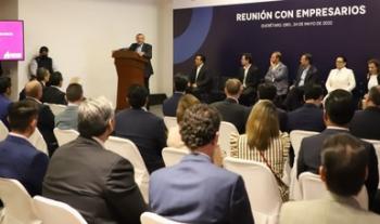 Palabras secretario de Gobernación en reunión con empresarios del estado de Querétaro, en el Club de Industriales de dicha entidad