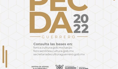 El Sistema de Apoyos a la Creación y Proyectos Culturales y el estado de Guerrero publican la convocatoria PECDA 2022