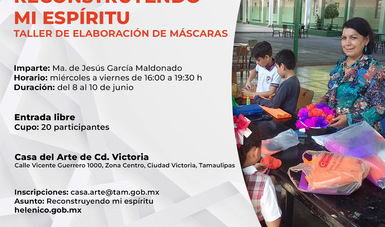El programa de fomento a las artes escénicas en Tamaulipas anuncia su cartelera de talleres