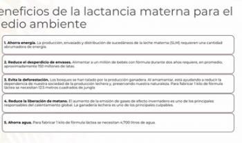Alimentación durante primeros mil días de vida marca las condiciones de salud de la persona
