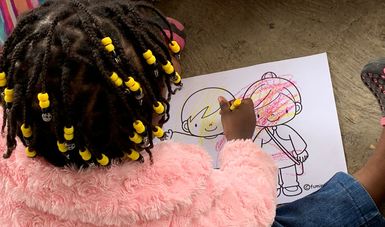 Cultura Comunitaria fomenta actividades artísticas para niñas, niños y jóvenes migrantes