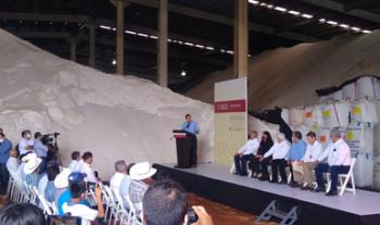 Arriban primeros embarques de sulfato de amonio; impactan a la baja en 30% precio del fertilizante