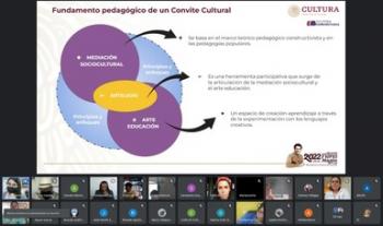 Comienzan actividades de la Red Nacional de Convites Culturales y Cine Sillitas del programa Cultura Comunitaria