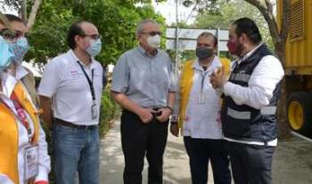 Secretaría de Salud verifica acciones para la población afectada por huracán Agatha