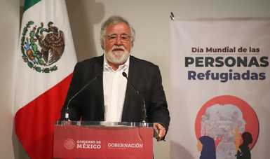 Ratifica Gobierno de México compromiso de brindar protección a personas solicitantes del reconocimiento de la condición de refugiado