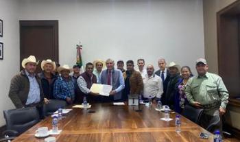 Dialoga titular de Gobernación con productores de frijol de Zacatecas